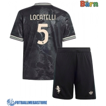 Fotballdrakt Barn Juventus Manuel Locatelli #5 Tredjedraktsett 2025-26 Kortermet (+ Korte bukser)
